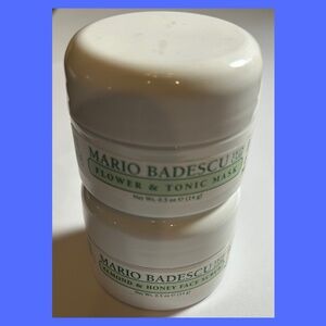Mario Badescu Bundle Set: Almond and Honey Face Scrub / Flower and Tonic Mask